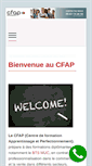 Mobile Screenshot of cfap.fr